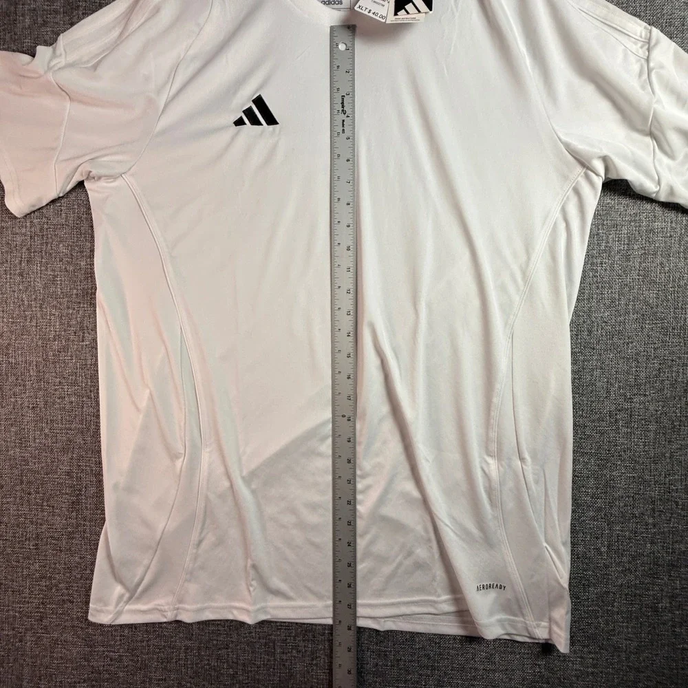 Mens Adidas Tiro 24 Jersey XLT‎ White Slim Fit Soccer Shirt - NWT